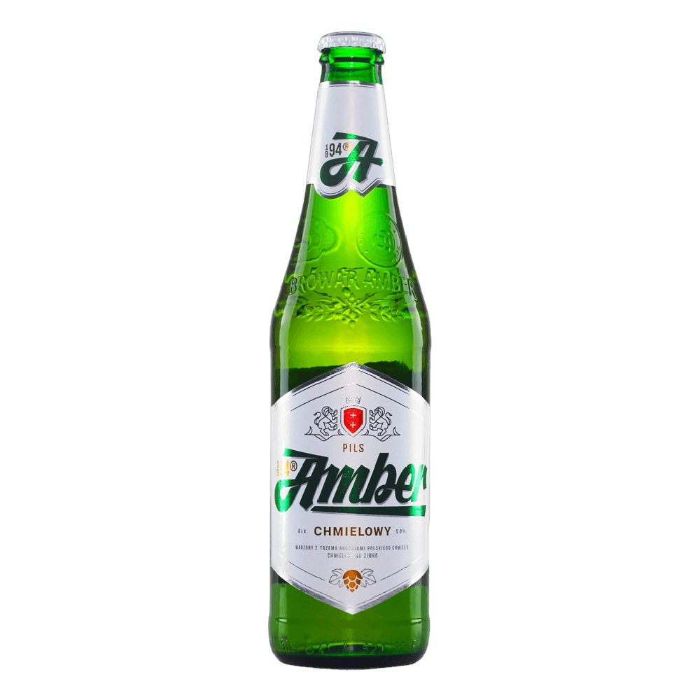 Piwo Amber Chmielowy 5% 500 ml
